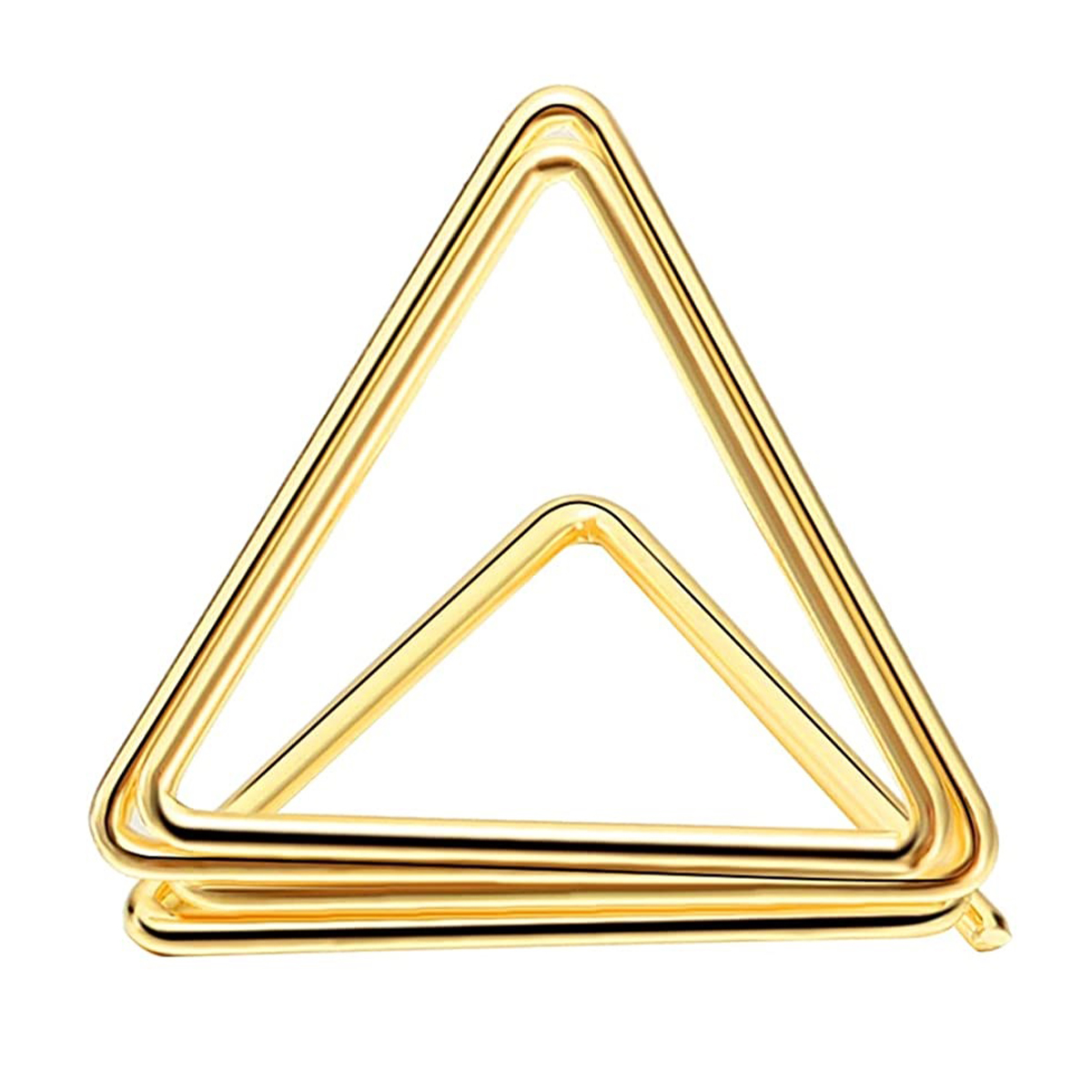 100Pcs 테이블 카드 홀더 삼각형 모양 카드 스탠드 - Table Number Gold 리뷰 및 가격