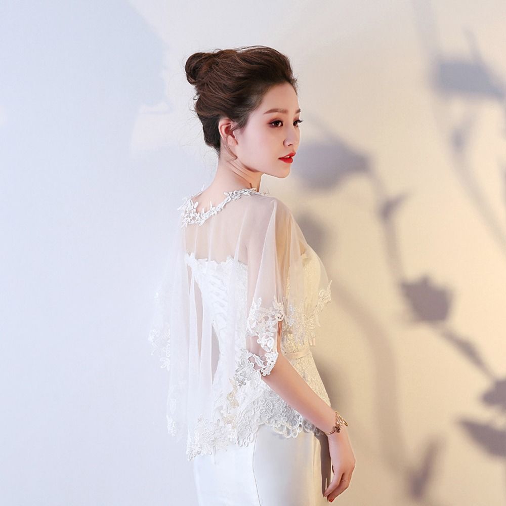 대형 이브닝 파티 케이프 드레스 케이프 웨딩 액세서리  - Wedding Dress Supply 리뷰 및 가격