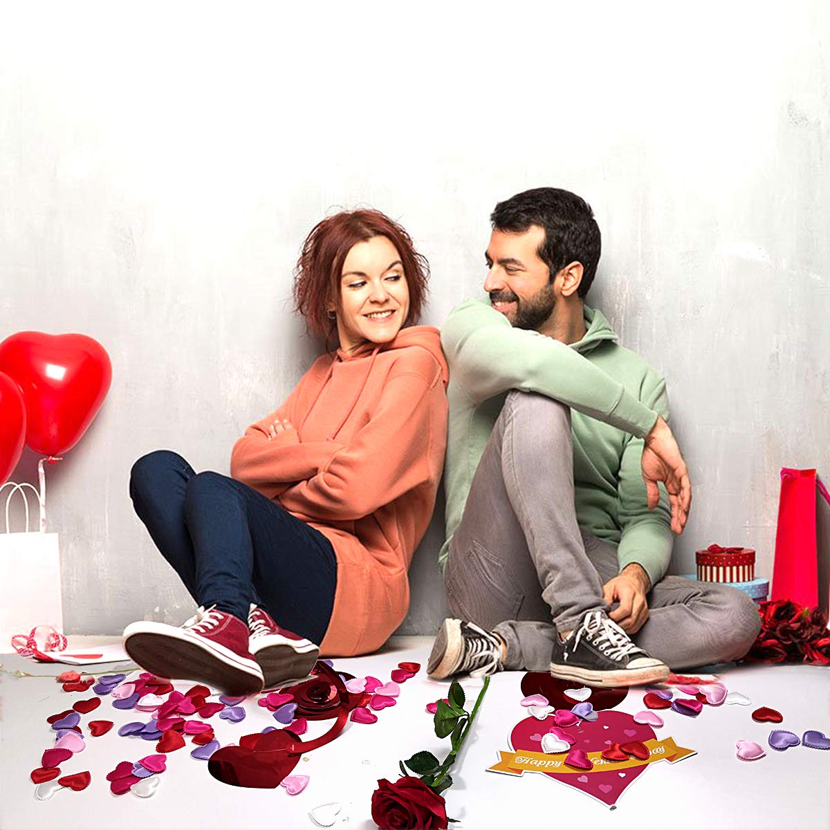 발렌타인 데이 200Pcs 로맨틱 패딩 패브릭 던지기  - Wedding Hampers 리뷰 및 가격