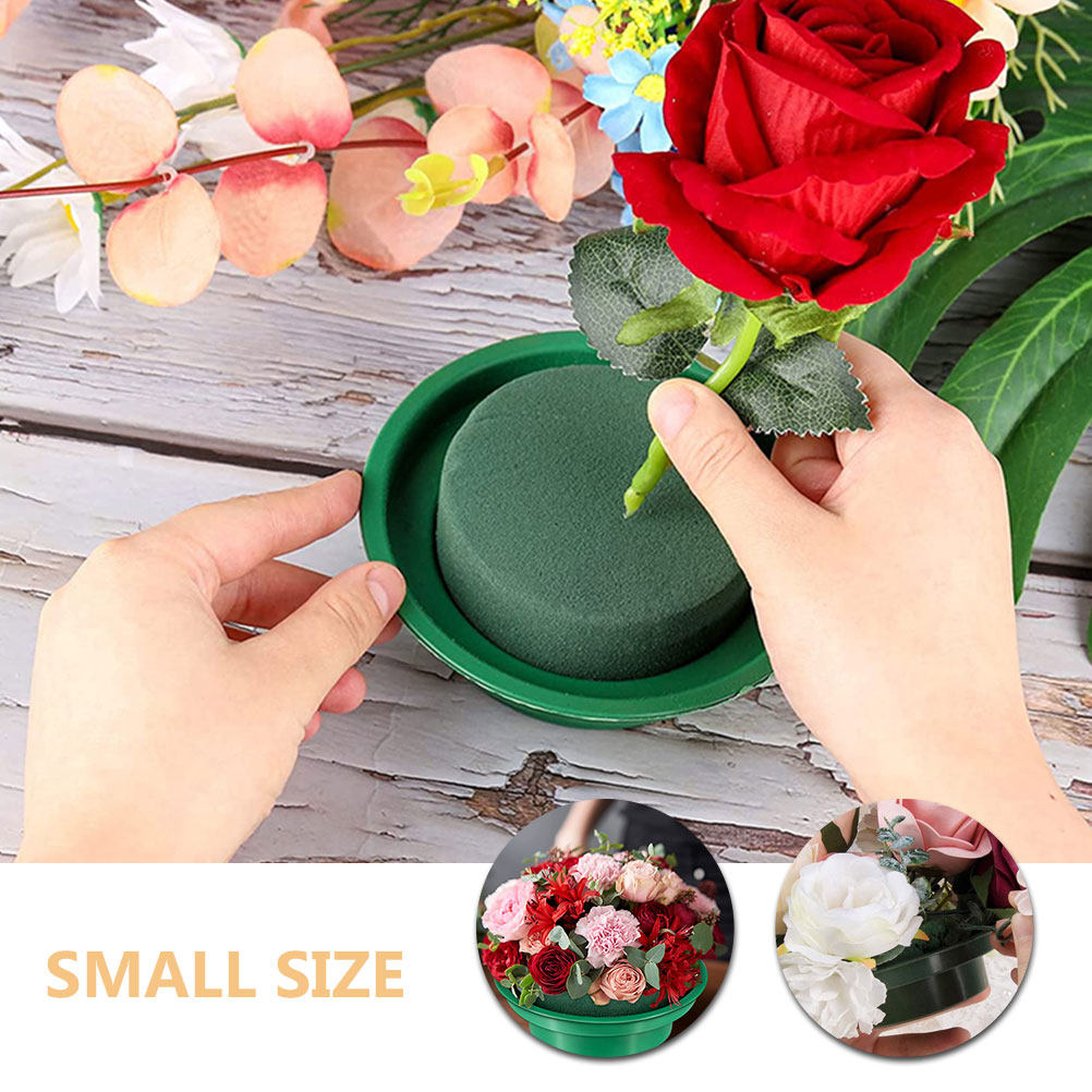2Pcs 라운드 꽃 진흙 꽃꽂이 용품 꽃 장식 그릇 웨 - Wedding Decoration Supply 리뷰 및 가격