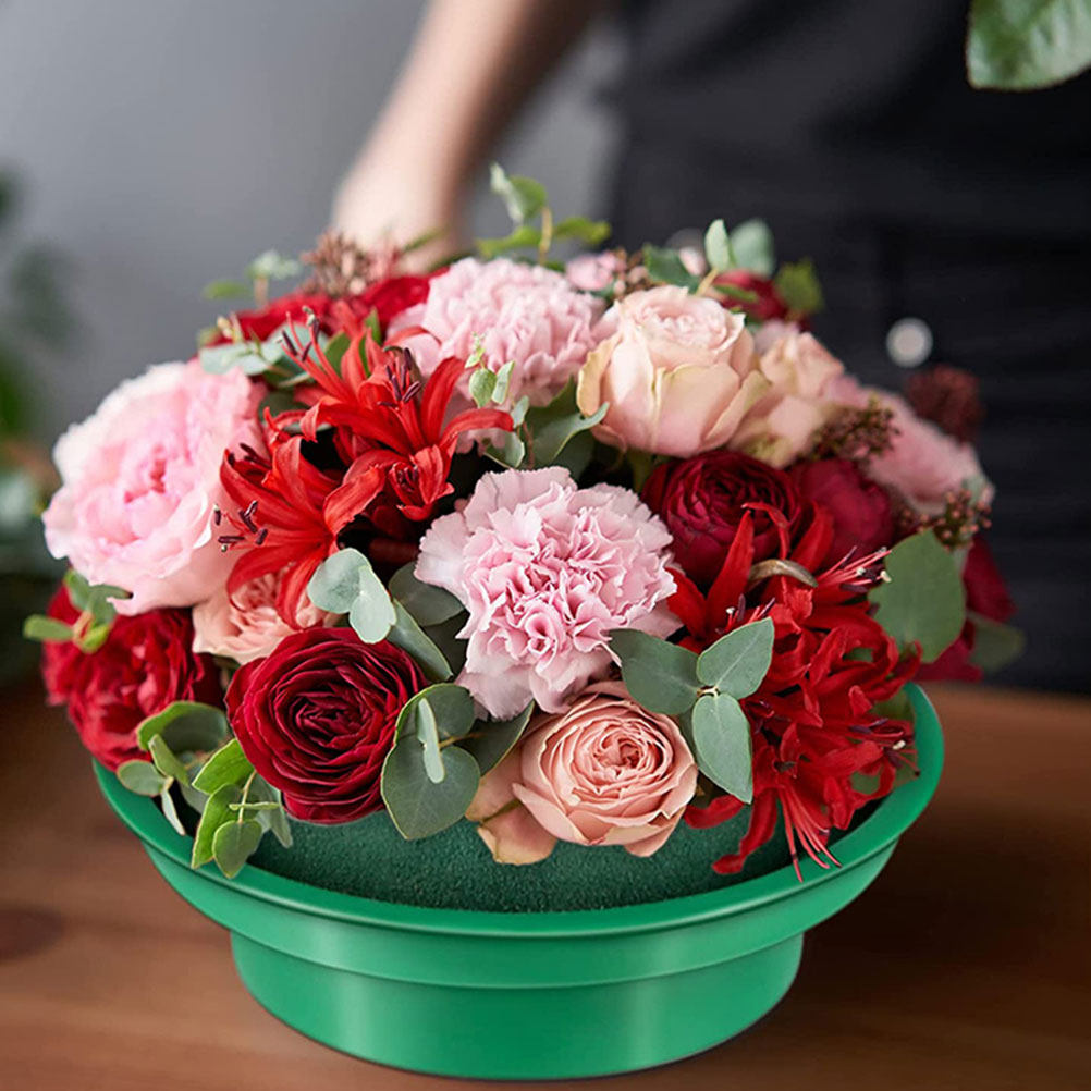 2Pcs 라운드 꽃 진흙 꽃꽂이 용품 꽃 장식 그릇 웨 - Wedding Decoration Supply 리뷰 및 가격